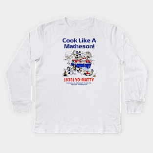 Matty Chef Canada Matheson Kids Long Sleeve T-Shirt